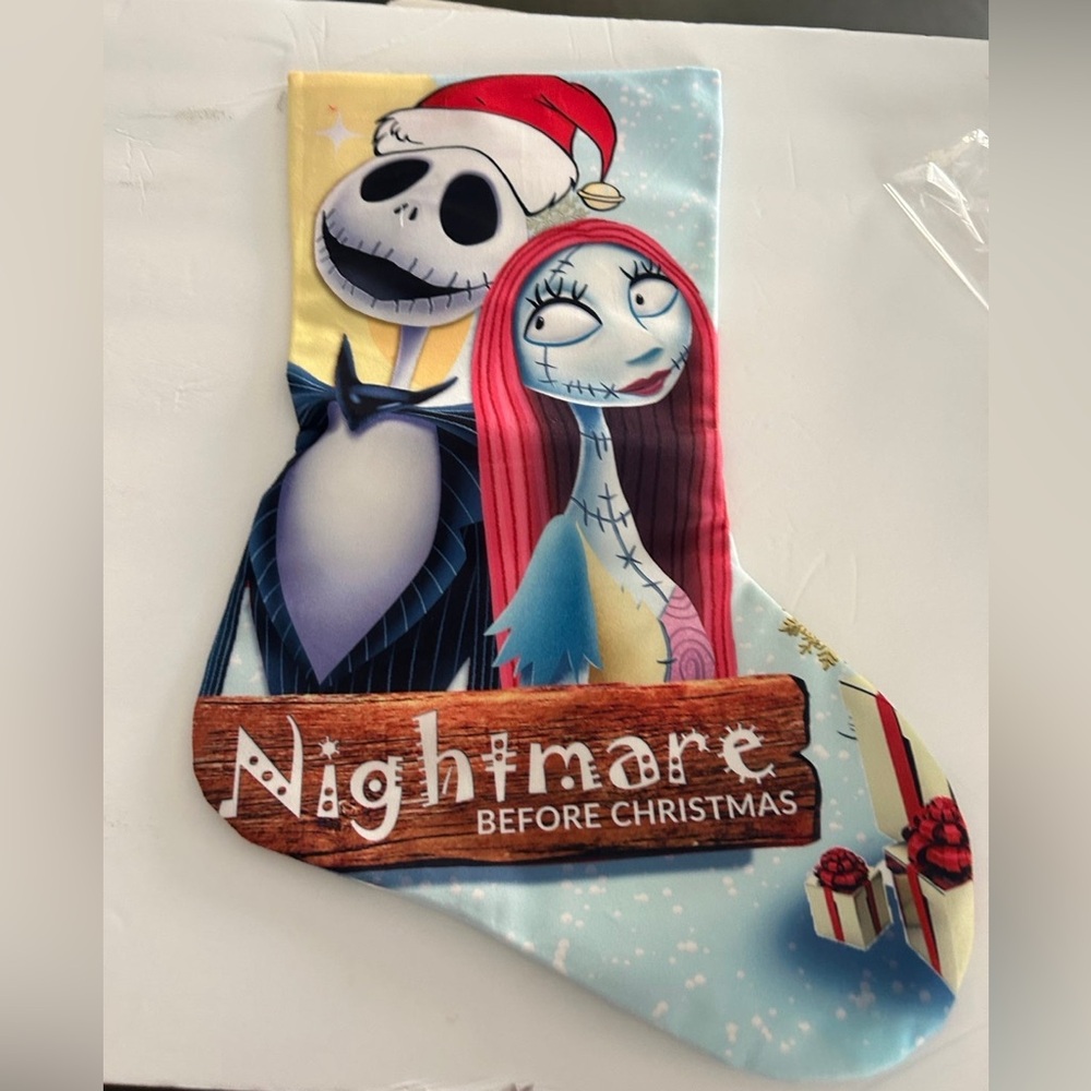 Nightmare Before Christmas Stocking